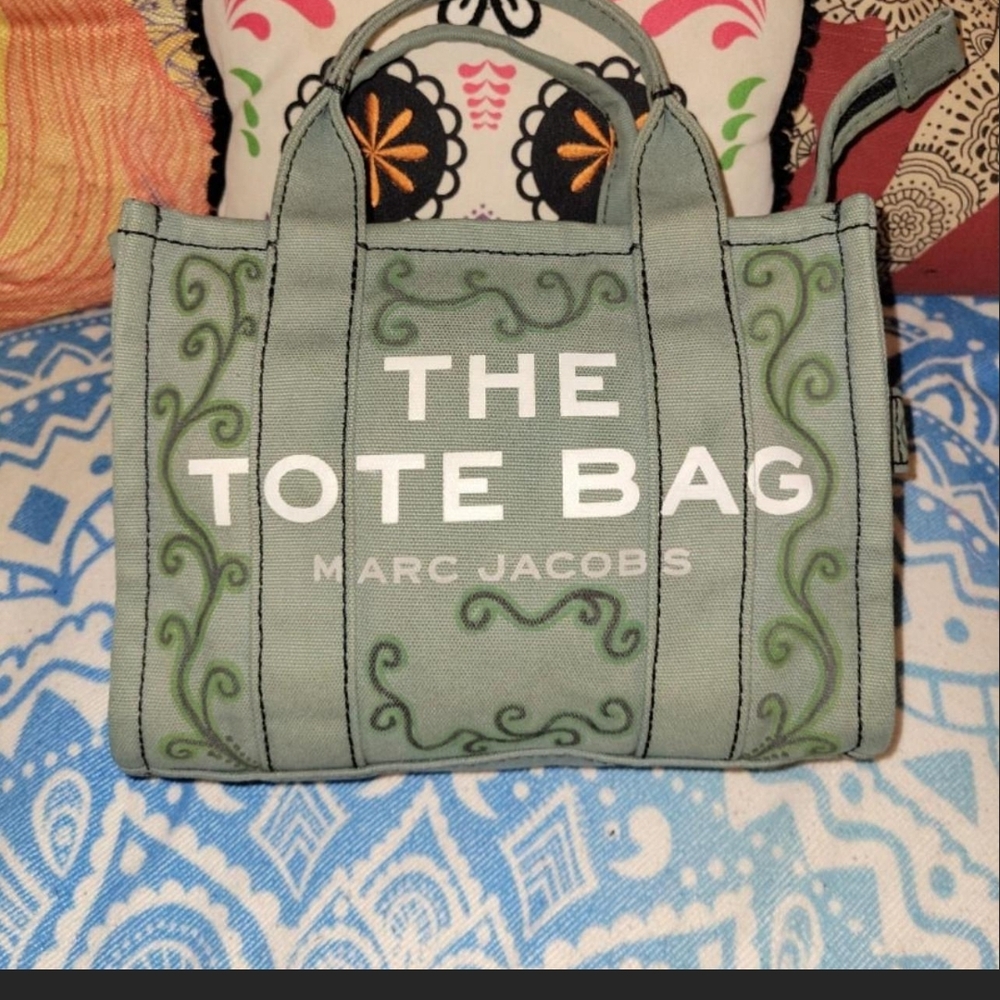 Marc Jacobs Green Tote Bag